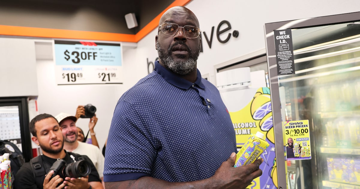 Shaquille O’Neal talks deal with Texas-based beverage brand, Cooper Flagg and more