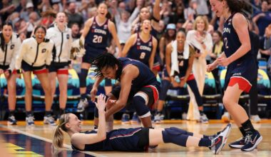 UConn rolls past South Carolina to win record 12th women's basketball national title
