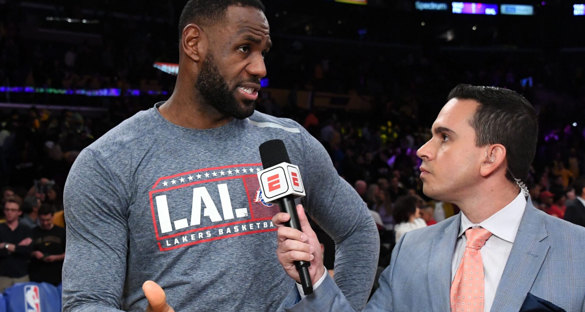 Jorge Sedano Brings Vibrant Energy to NBA Finals Sideline