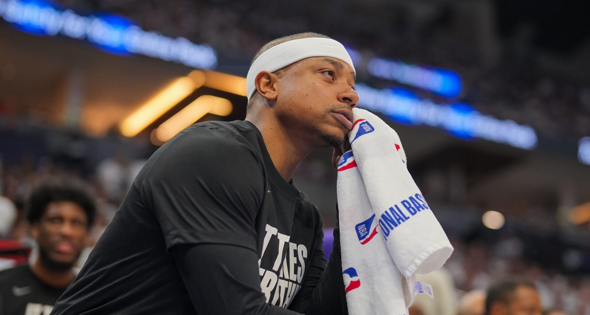 Isaiah Thomas Celebrates Pacers' Shocking NBA Finals Victory
