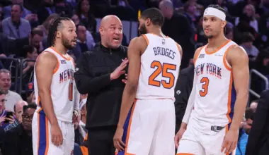 Rick Brunson celebrates Rasheer Fleming's NBA draft success — a shining testament to Knicks coaching prowess