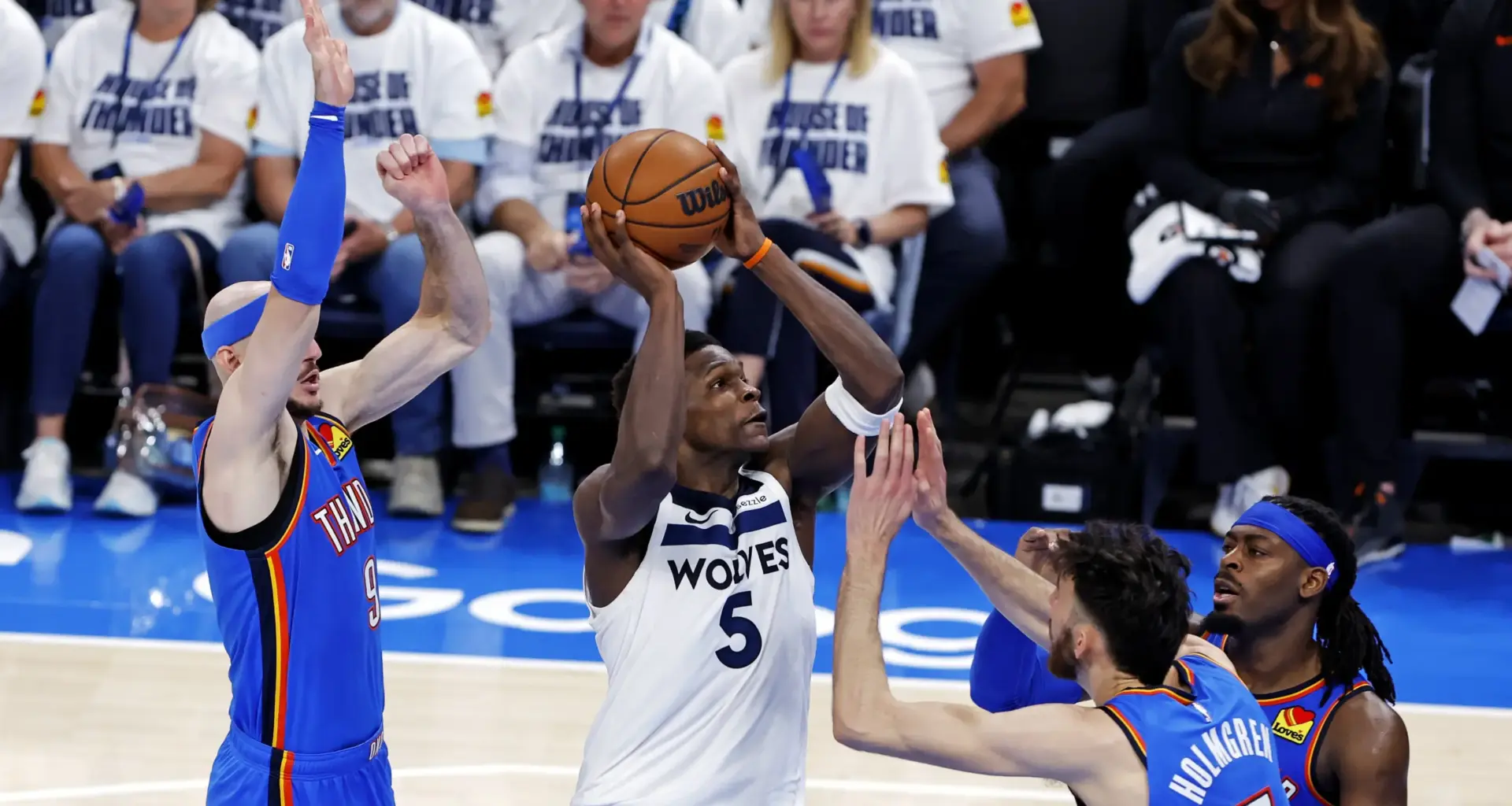 Anthony Edwards leads Minnesota Timberwolves with former pick's magic in thrilling first-round showdown