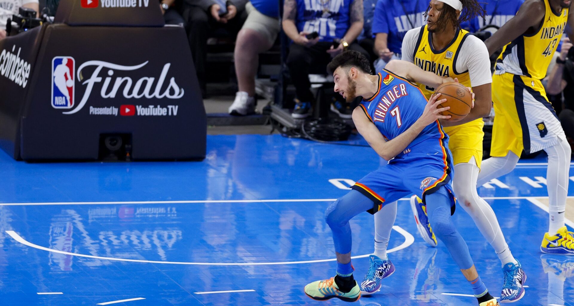 NBA Finals Game 2 down from opener, lowest since "bubble"