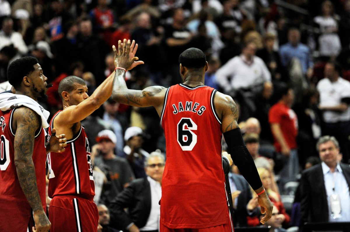 Shane Battier says LeBron did something twice with Heat that M.J. couldn't have done once