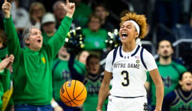 Notre Dame women’s basketball learns opponent for 2025 ACC/SEC Challenge