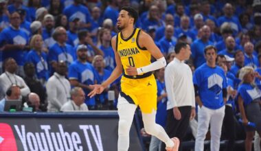 Pacers star Tyrese Haliburton suffers lower right leg injury in Game 7 of NBA Finals