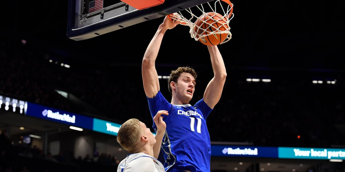 Charlotte Hornets select Creighton’s Ryan Kalkbrenner in second round of NBA Draft
