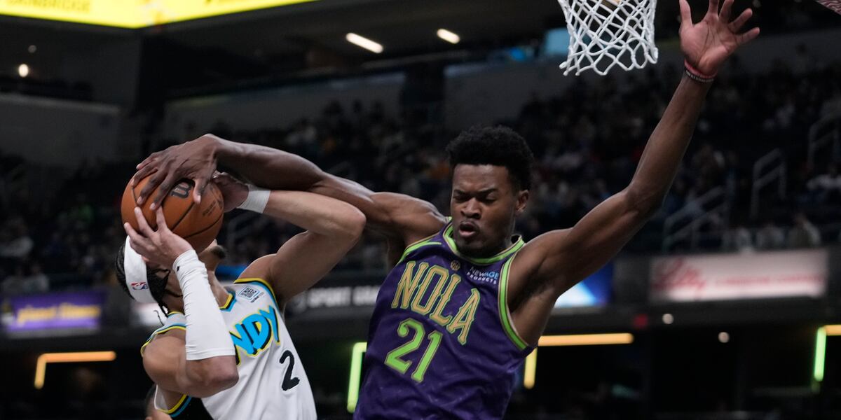 Pelicans fall in Indiana, 119-104, for 13th loss in last 14 games