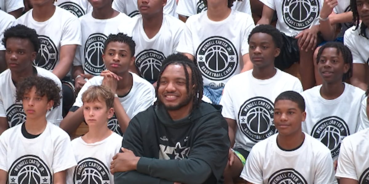 Orlando Magic forward Wendell Carter Jr. hosts free kids camp in Mableton