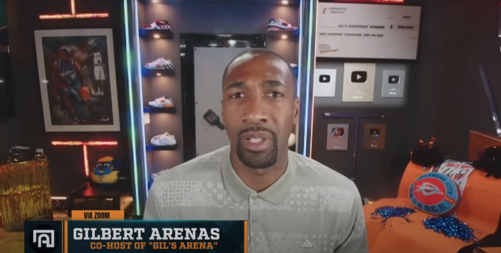 Gilbert Arenas says NBA fans will remember 'nothing' from Finals