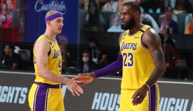 Alex Caruso Credits LeBron James For Helping Him Becoming Better Professional