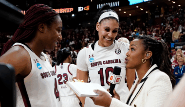 South Carolina women's basketball post player Adhel Tac (C.J. Driggers