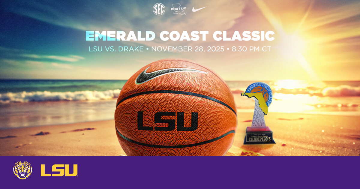 Tiger Basketball Team To Face Drake In First Round Of Emerald Coast Classic In November – LSU