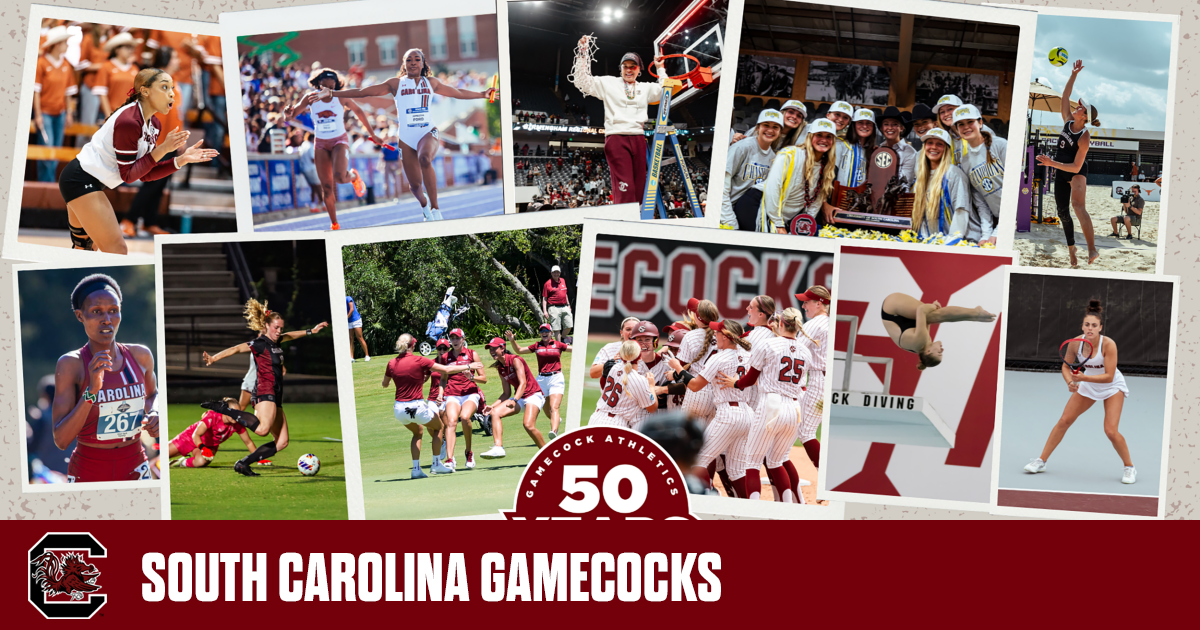 Great Way to Celebrate 50 Years of Varsity Women’s Sports at South Carolina – University of South Carolina Athletics