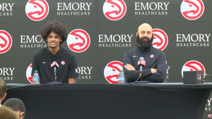 From Athens to Atlanta: Asa Newell joins Hawks