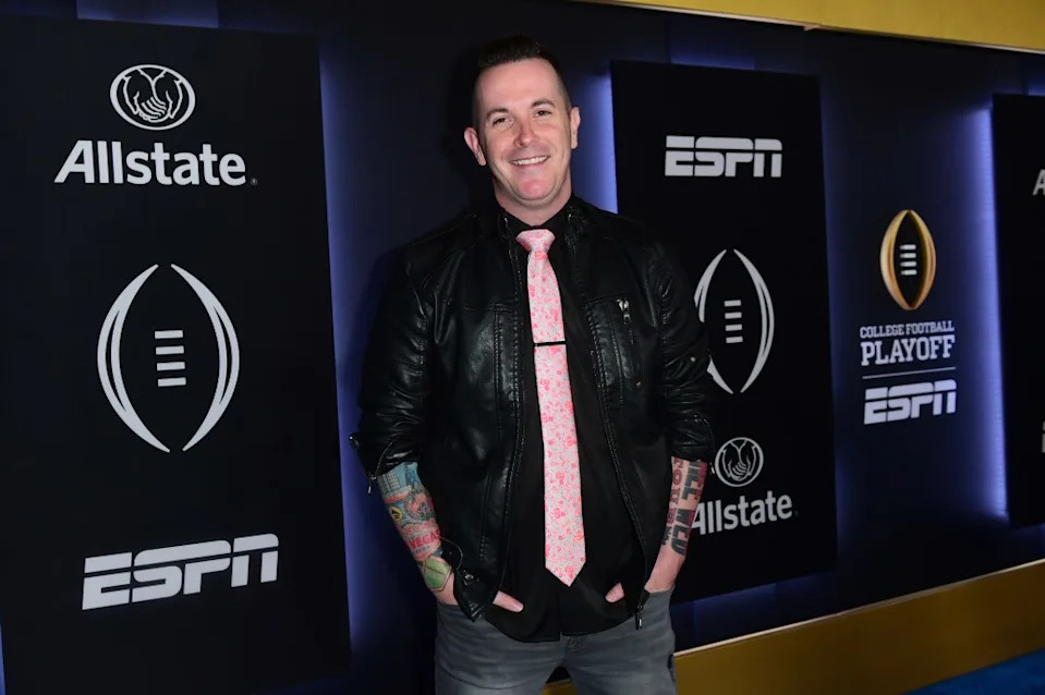 Jason Fitz attends the Allstate Party at the Playoff, hosted by ESPN & CFP on January 7, 2023 in Los Angeles, California. Getty Images for ESPN & CFP