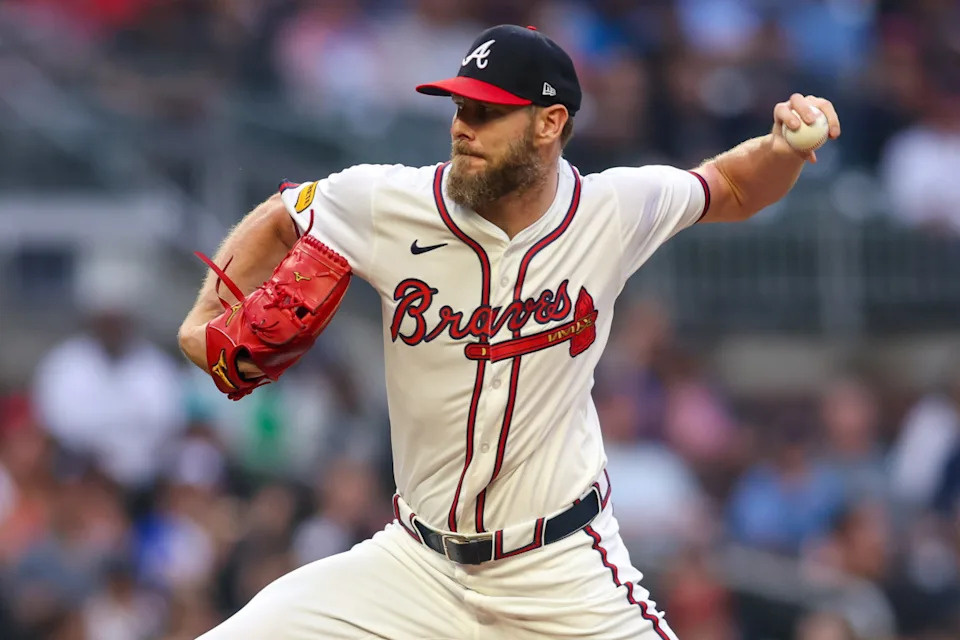 Chris Sale throws during a June 4 game against the Arizona Diamondbacks. © Brett Davis-Imagn Images