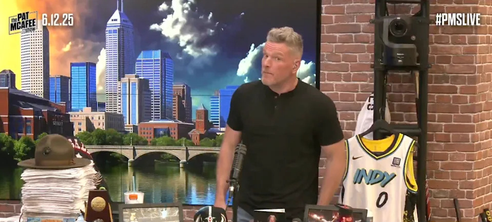 Pat McAfee responded Thursday to reports that he banned Adam Schefter from his show. The Pat McAfee Show