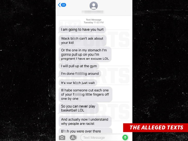 dillon brooks and ex alleged text messages 1
