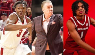 Adou Thiero, John Calipari, Darius Acuff, Arkansas basketball, NBA Draft
