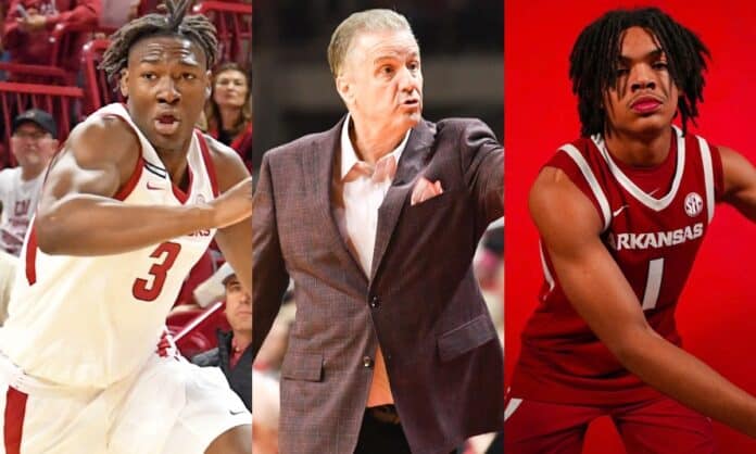 Adou Thiero, John Calipari, Darius Acuff, Arkansas basketball, NBA Draft