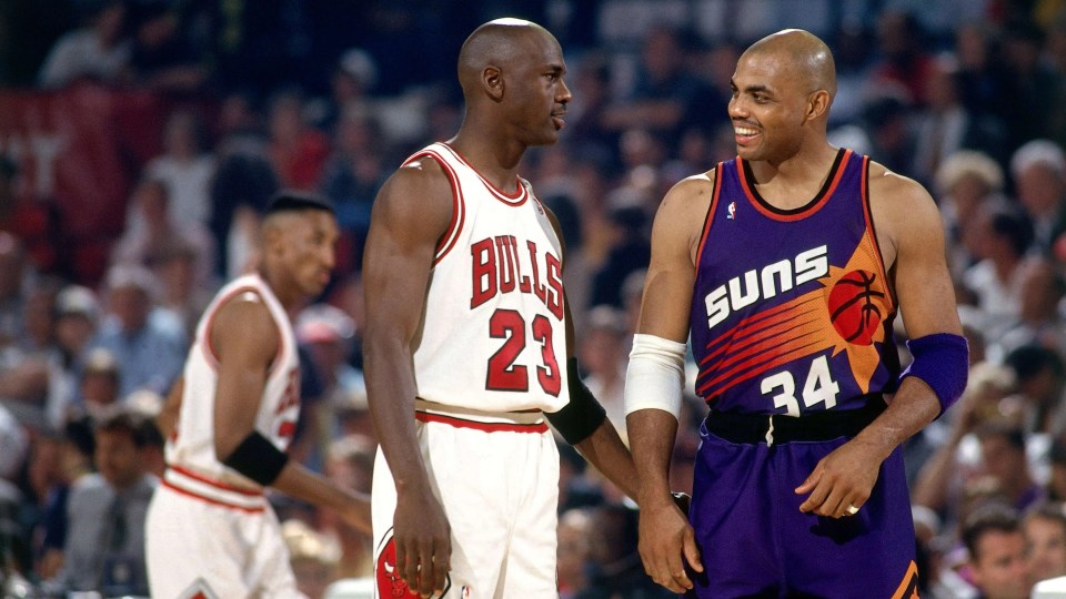 Jordan took on future Hall of Famer Charles Barkley's Suns