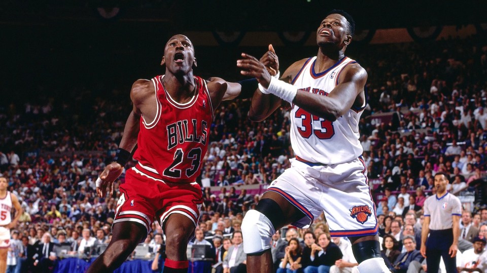 Ewing's Knicks were another formidable foe