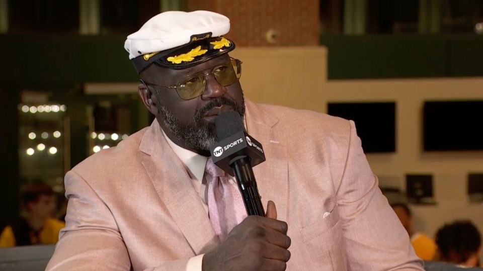 Shaq is not going to take any prisoners on ESPN