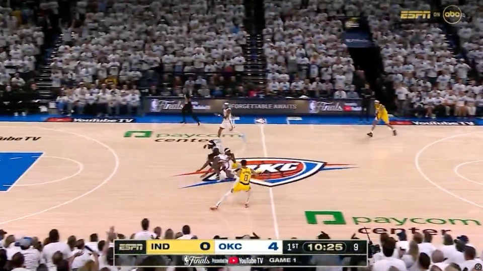 The court is bland and boring