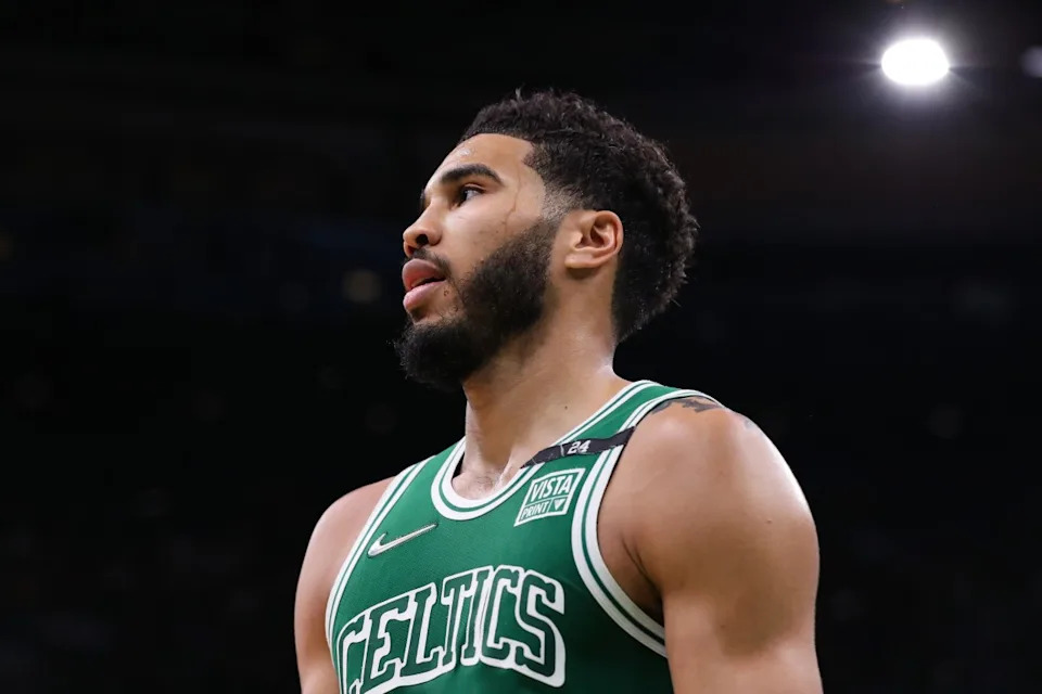 Boston Celtics forward Jayson Tatum. Paul Rutherford-USA TODAY Sports