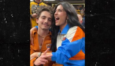 Kylie Jenner and Timothée Chalamet Attend Knicks Playoff Game in Indiana