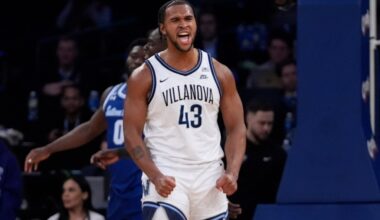 Villanova's Eric Dixon goes undrafted, signs two-way deal with Lakers