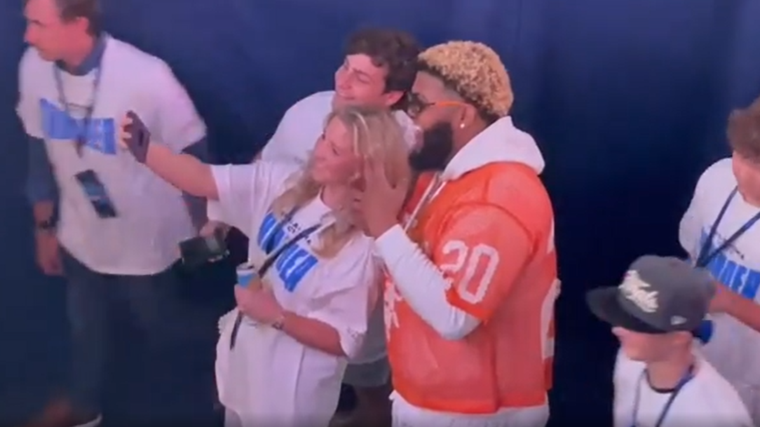 What celebrities were spotted at Game 1 of the NBA Finals