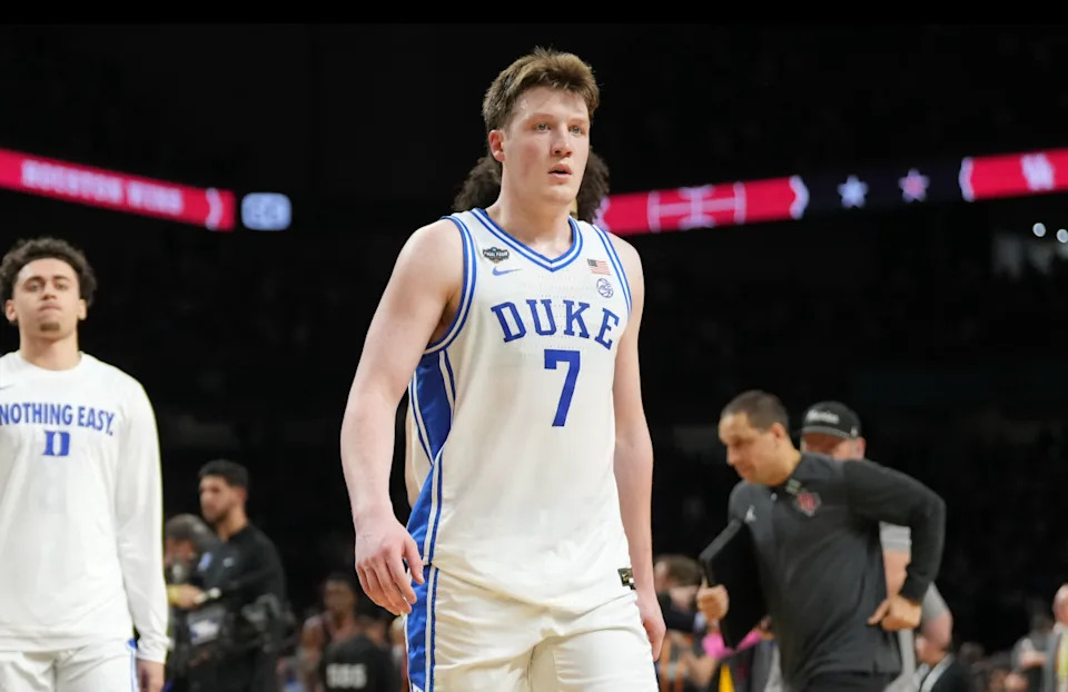 Duke Blue Devils guard Kon KnueppelRobert Deutsch-Imagn Images