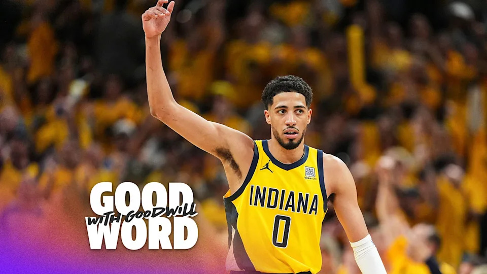 Tyrese Haliburton leads the Indiana Pacers to the NBA Finals. (AP Photo/Michael Conroy)