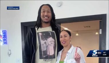 Stylist behind Thunder players' hair gets attention in NBA Finals