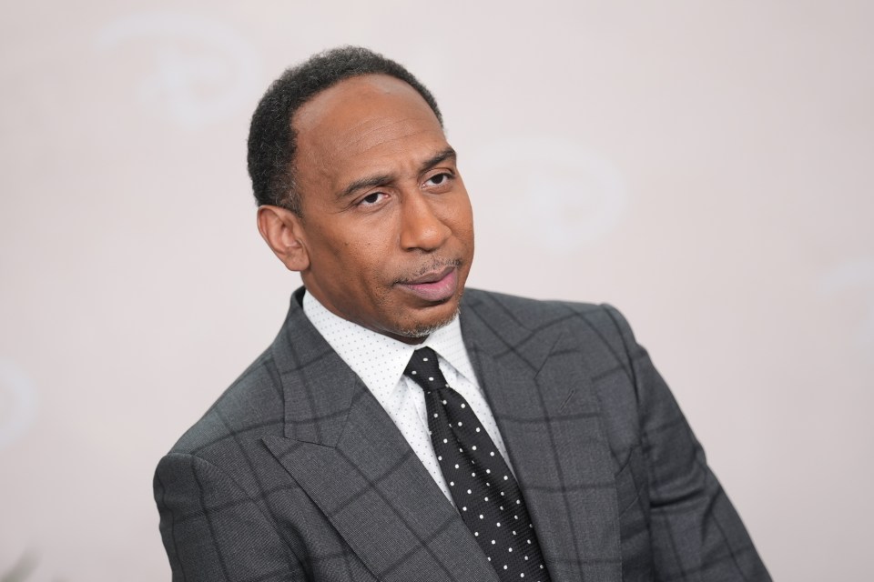 Stephen A. Smith at the 2025 Disney Upfront.