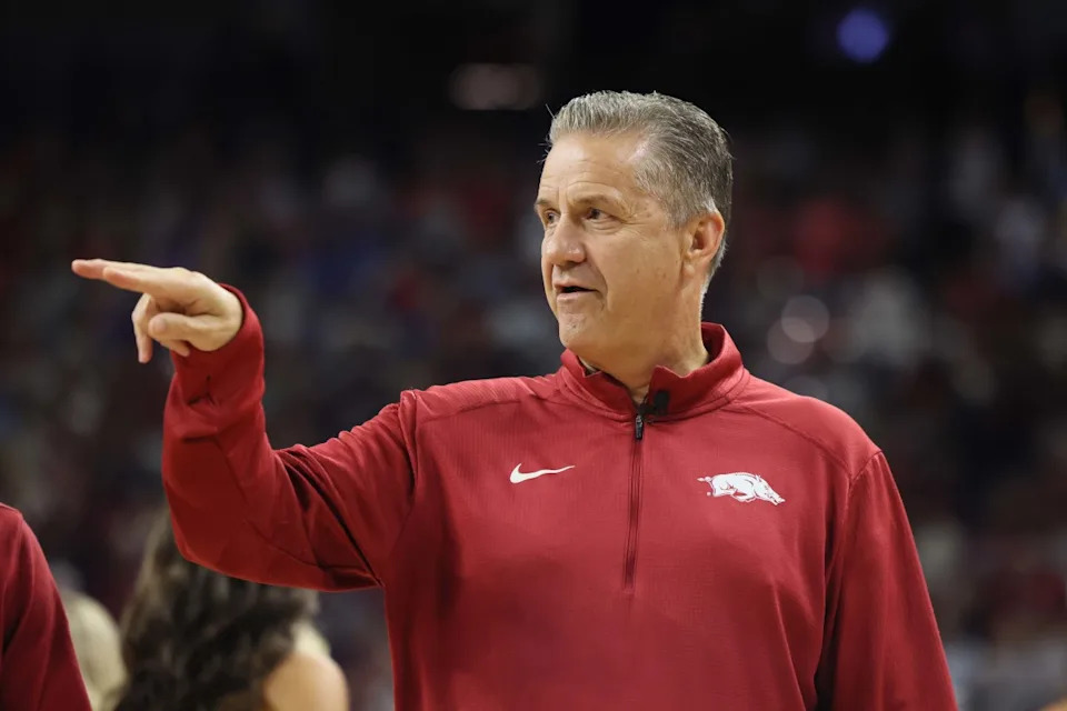 Arkansas Razorbacks head coach John Calipari.Nelson Chenault-Imagn Images