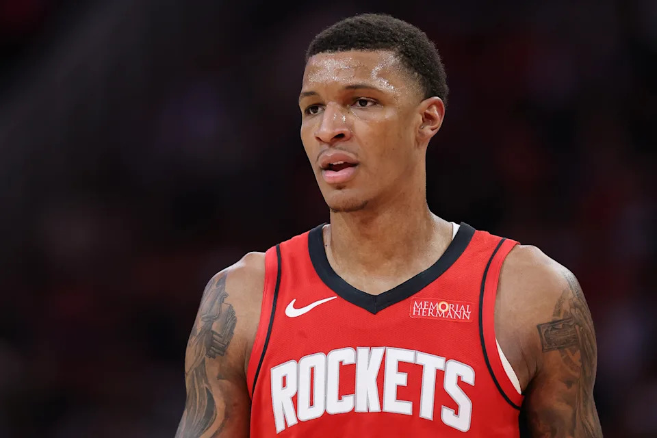 Jabari Smith has agreed to sign with the Rockets through the 2030-31 season. (Alex Slitz/Getty Images)