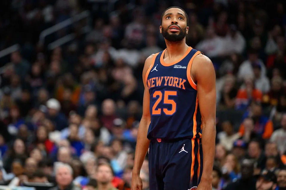 New York Knicks forward Mikal Bridges© Reggie Hildred-Imagn Images