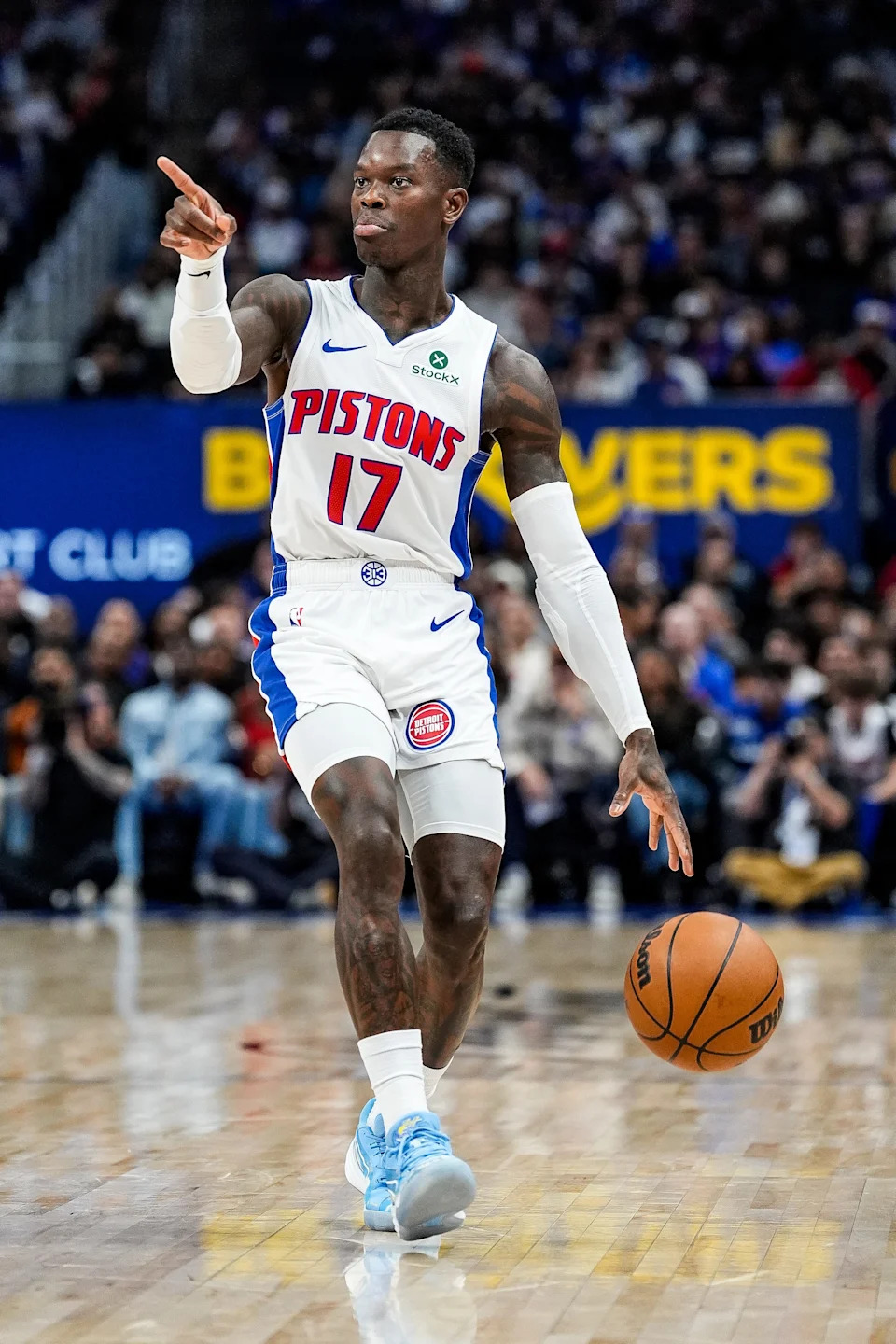 Dennis Schröder was a valuable pickup for the Pistons.
