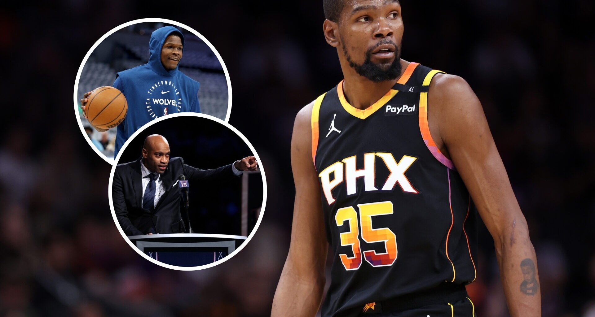 Vince Carter comments two years ago on Kevin Durant show why he's perfect for Anthony Edwards