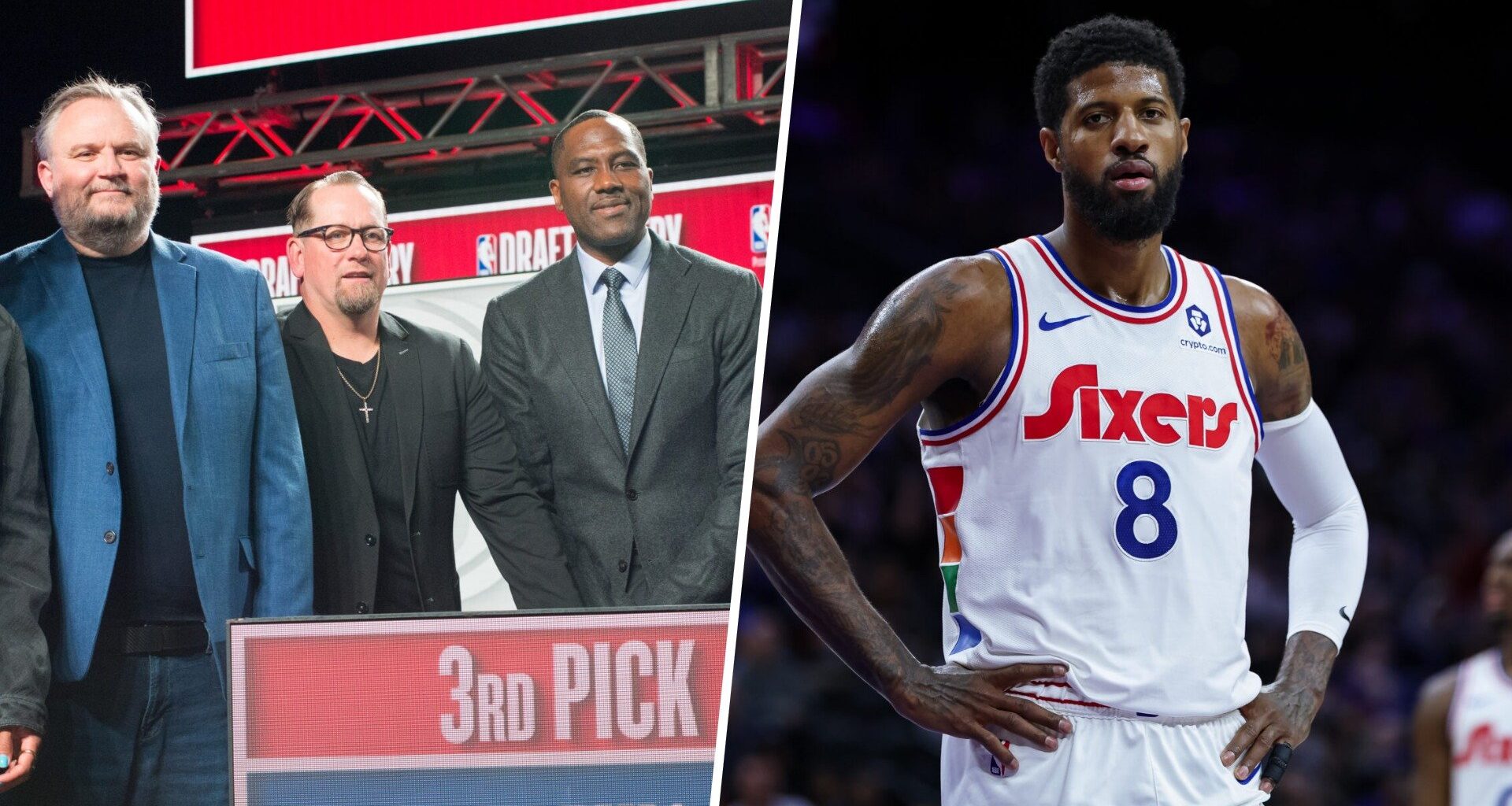 Philadelphia 76ers trade rumors - Draft pick trades, Paul George exit, and more