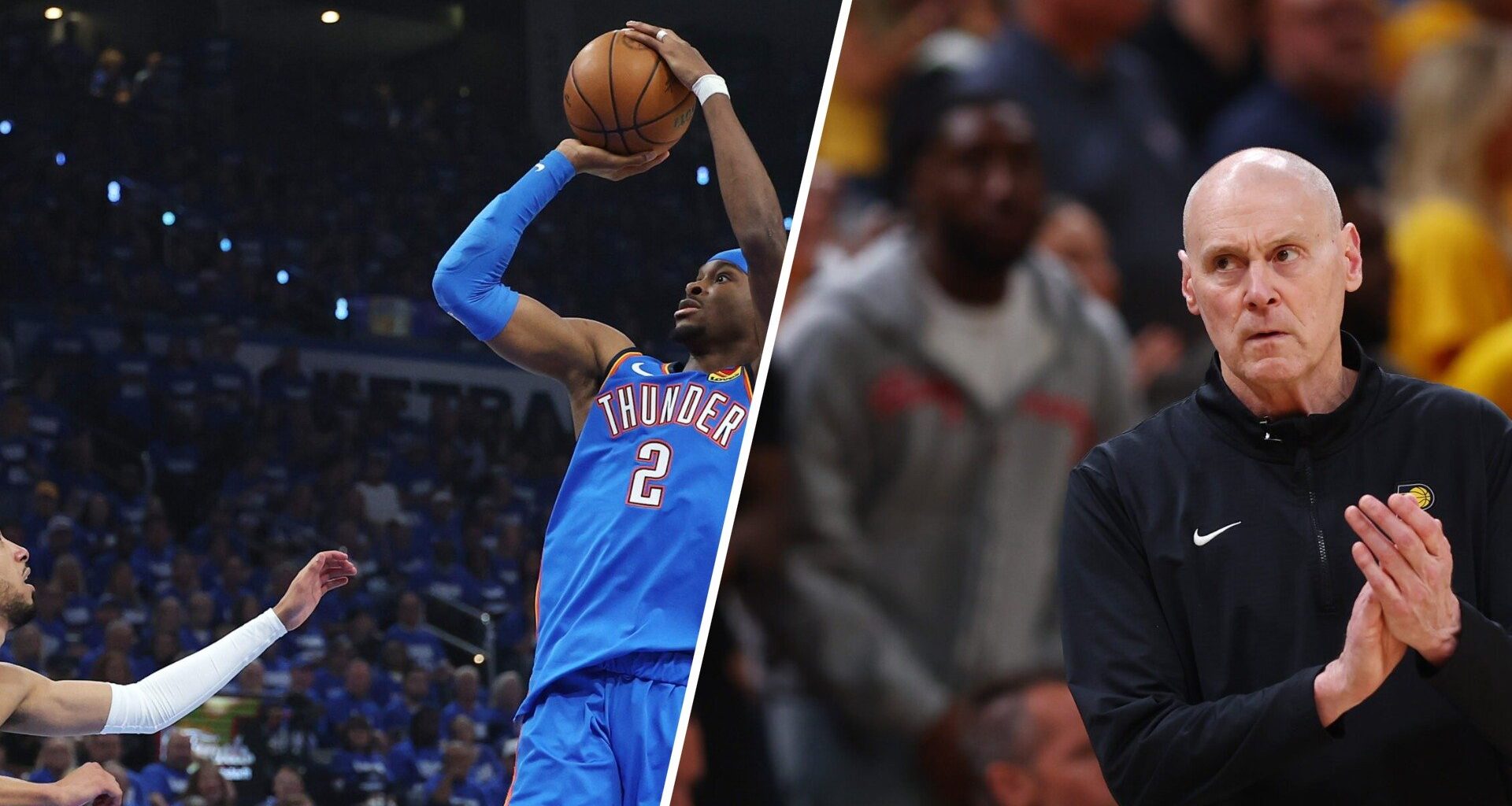 Rick Carlisle responds when asked about Shai Gilgeous-Alexander's free throws after OKC Thunder's Game 4 win