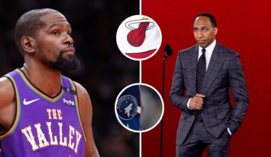 'Different dimension'... Stephen A. Smith picks which of Miami Heat and Minnesota Timberwolves is best for Kevin Durant