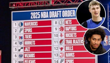 Cooper Flagg lands in Dallas, predicting all 59 picks