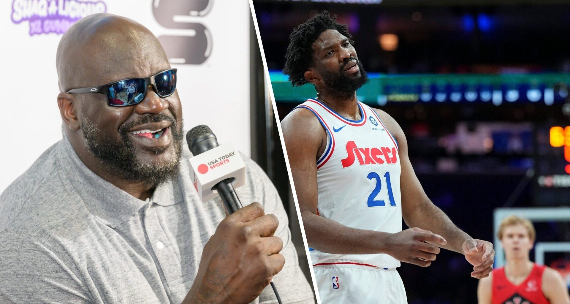 Shaquille O'Neal says what Joel Embiid told him about the 2000s shows 76ers star would have failed in his era