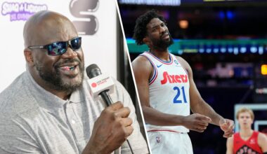 Shaquille O'Neal says what Joel Embiid told him about the 2000s shows 76ers star would have failed in his era