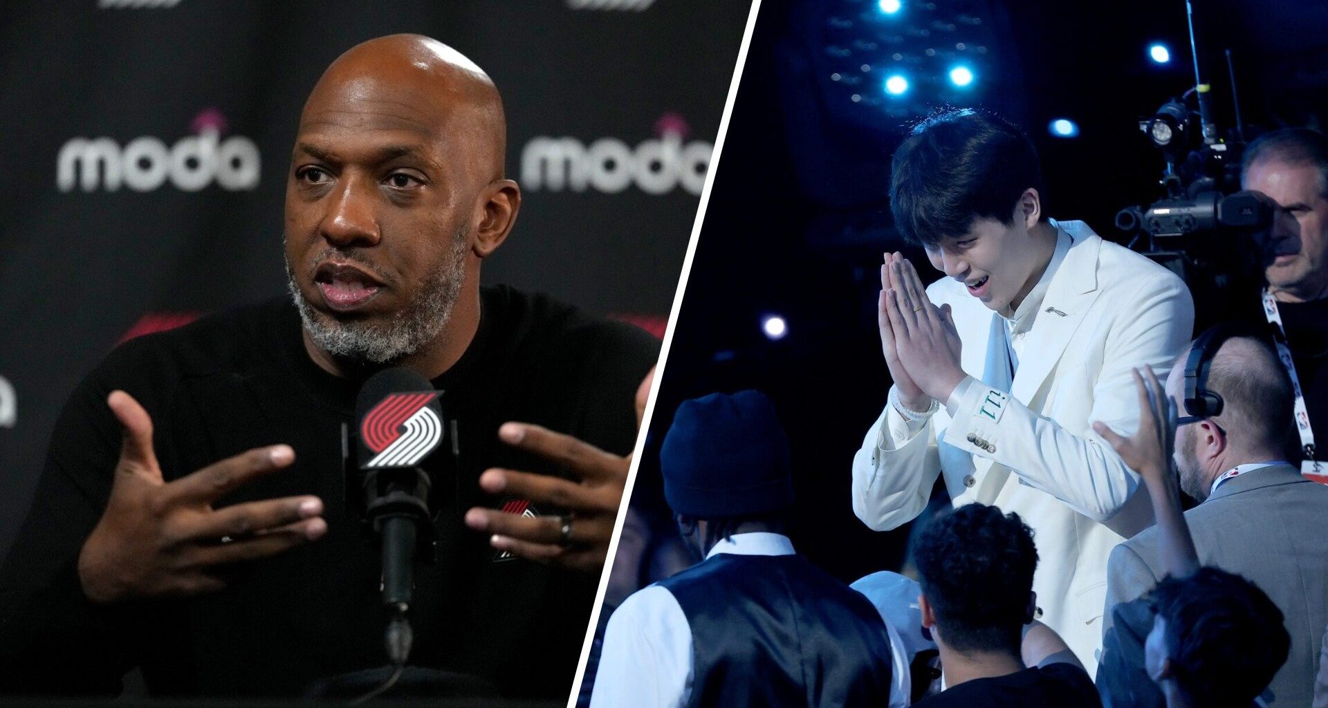 Chauncey Billups picks out one reason he is not at all worried about Yang Hansen, but admits 'unique' challenge