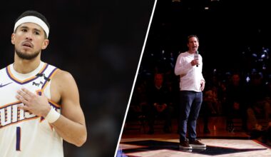 How Devin Booker feels about signing a contract extension with the Phoenix Suns and when he becomes eligible